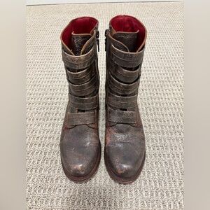 Bed Stu Leather Catty Boots Size 6.5